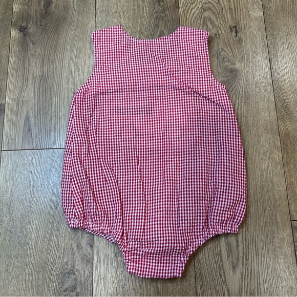 Be Mine red and white firetruck bubble - Size 12 M - Picture 2 of 5